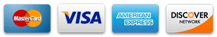 Payment methods accepted for Seraphina Tarot: Visa, Mastercard, American Express, Discover